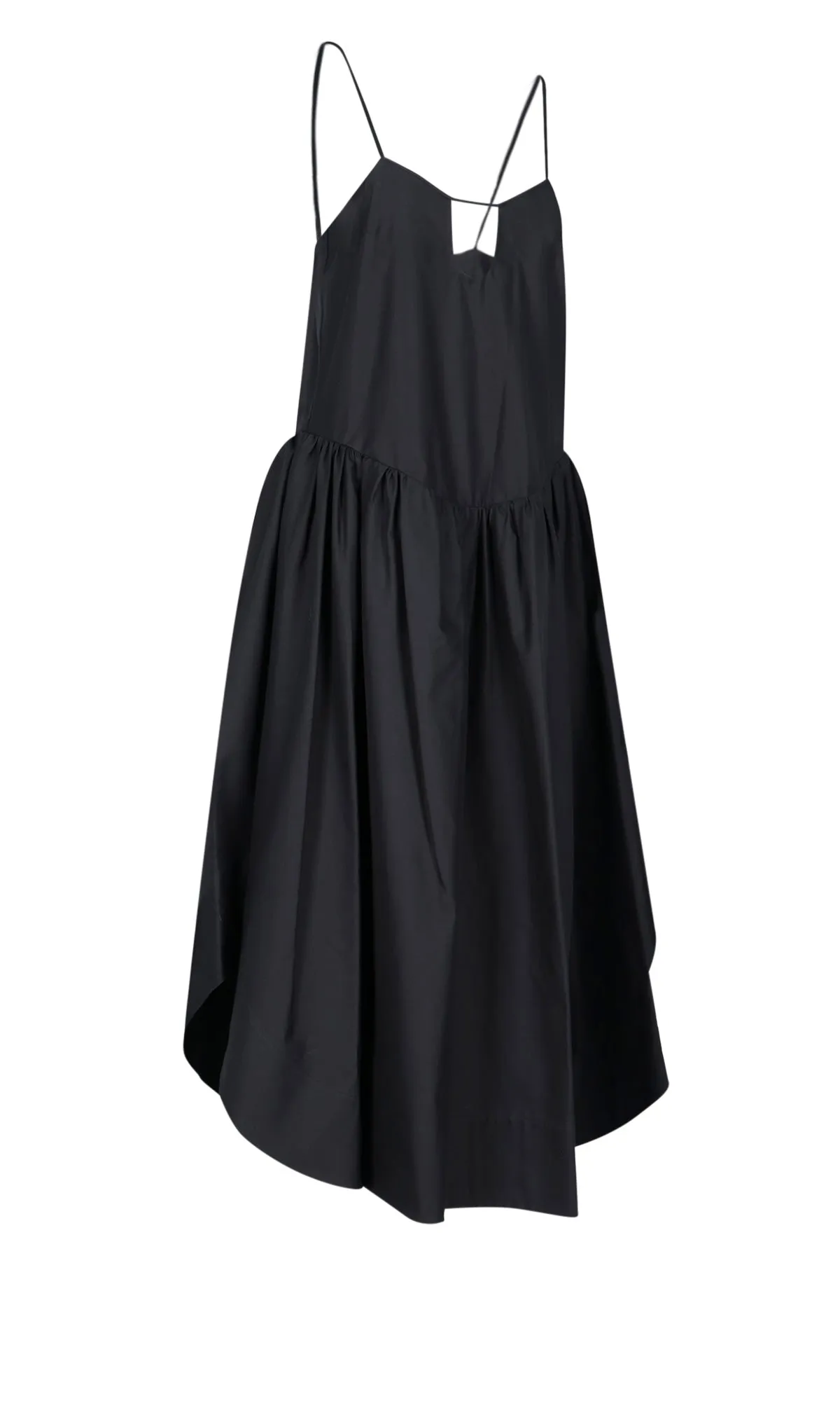 Khaite Flared Midi Dress
