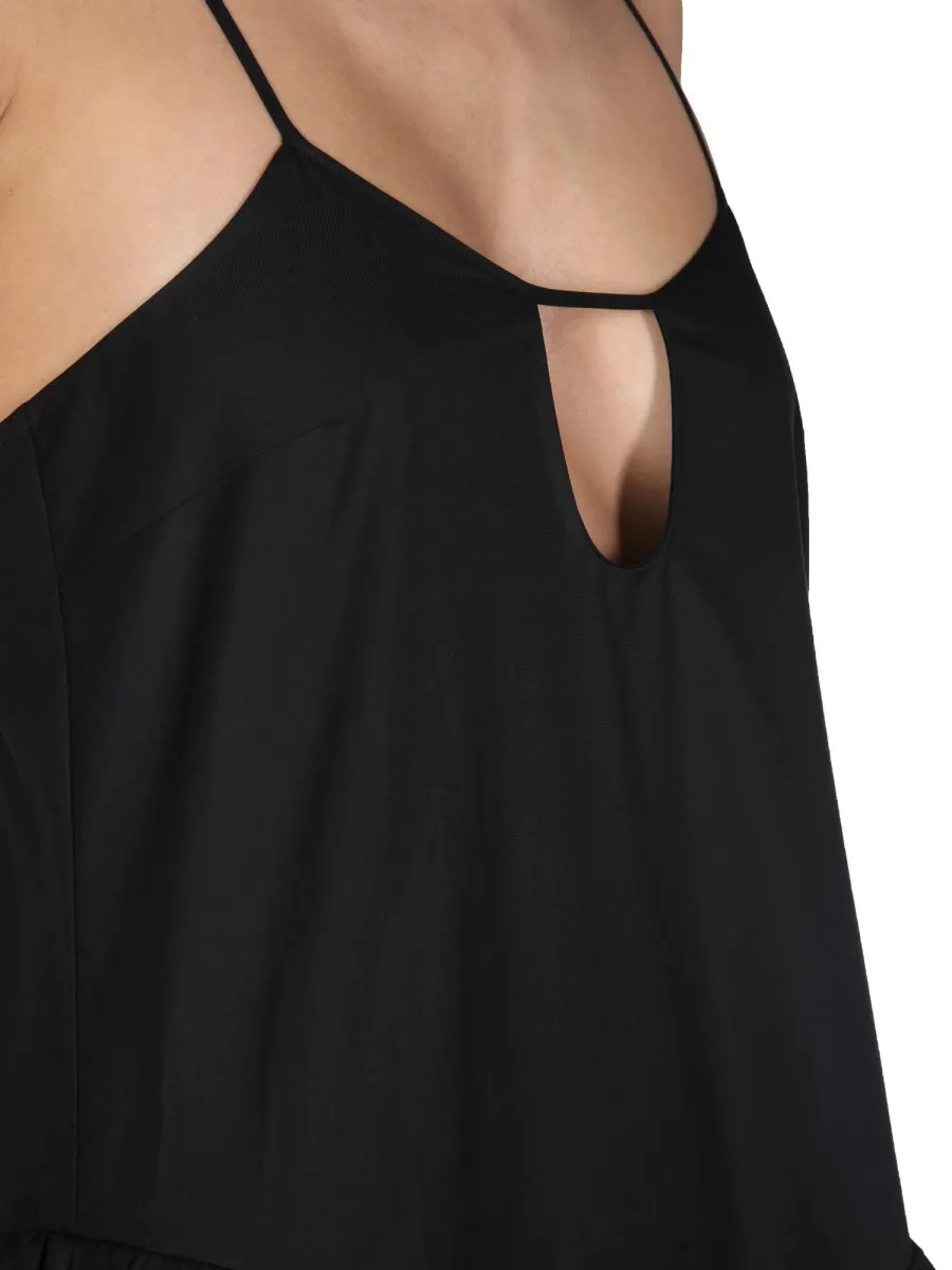 Khaite Flared Midi Dress