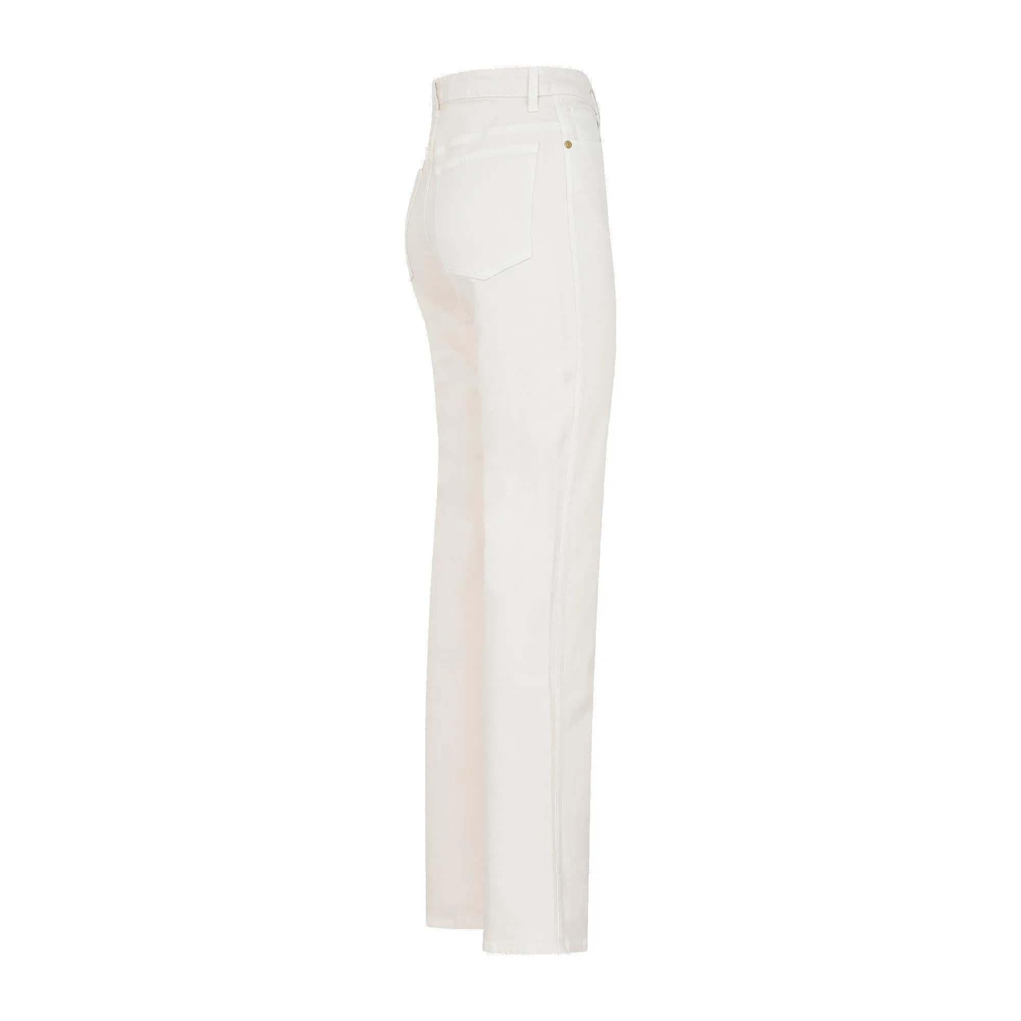 Khaite High Waisted Slim Cut Jeans