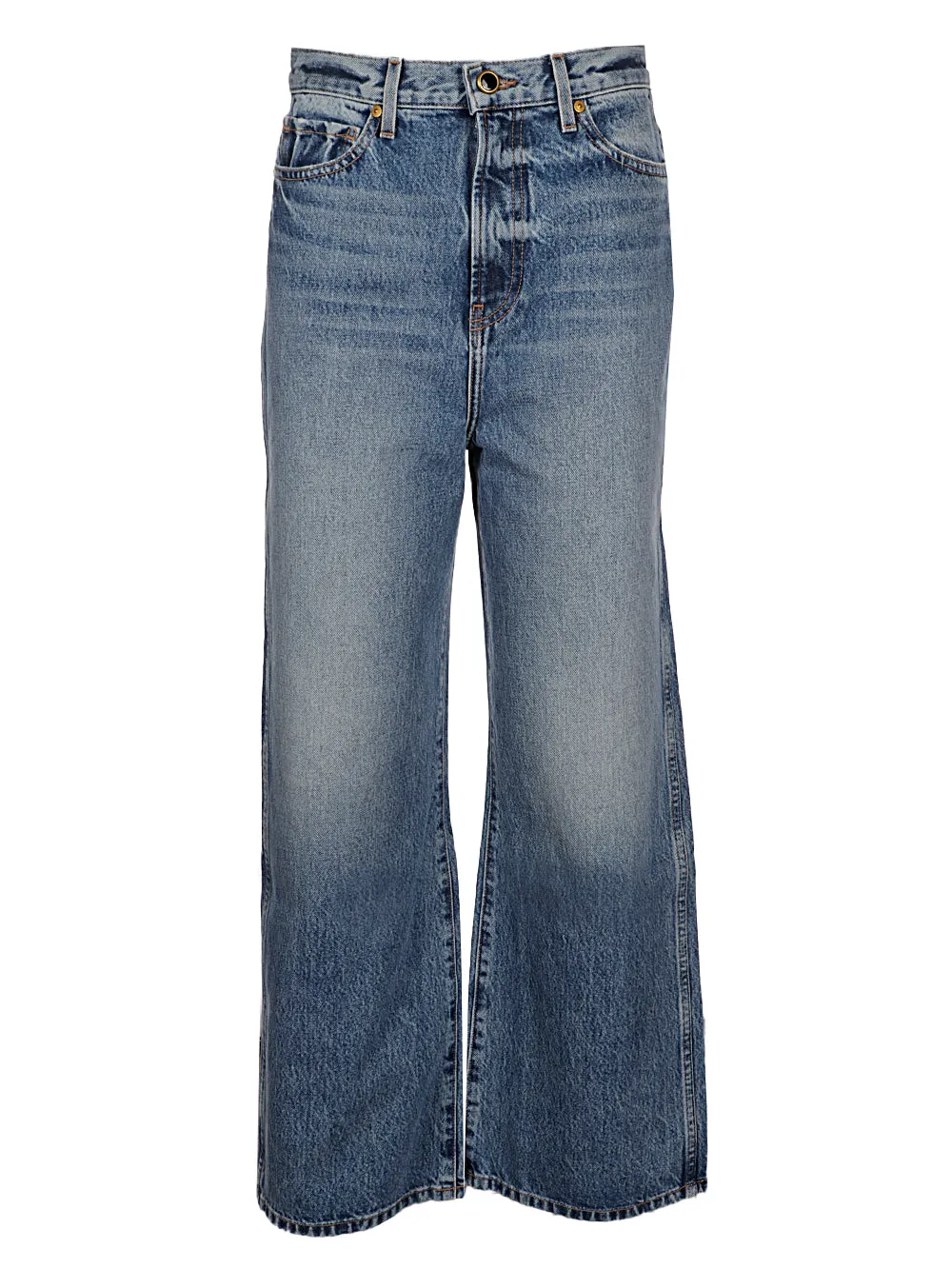 Khaite Jordan Faded Effect Jeans