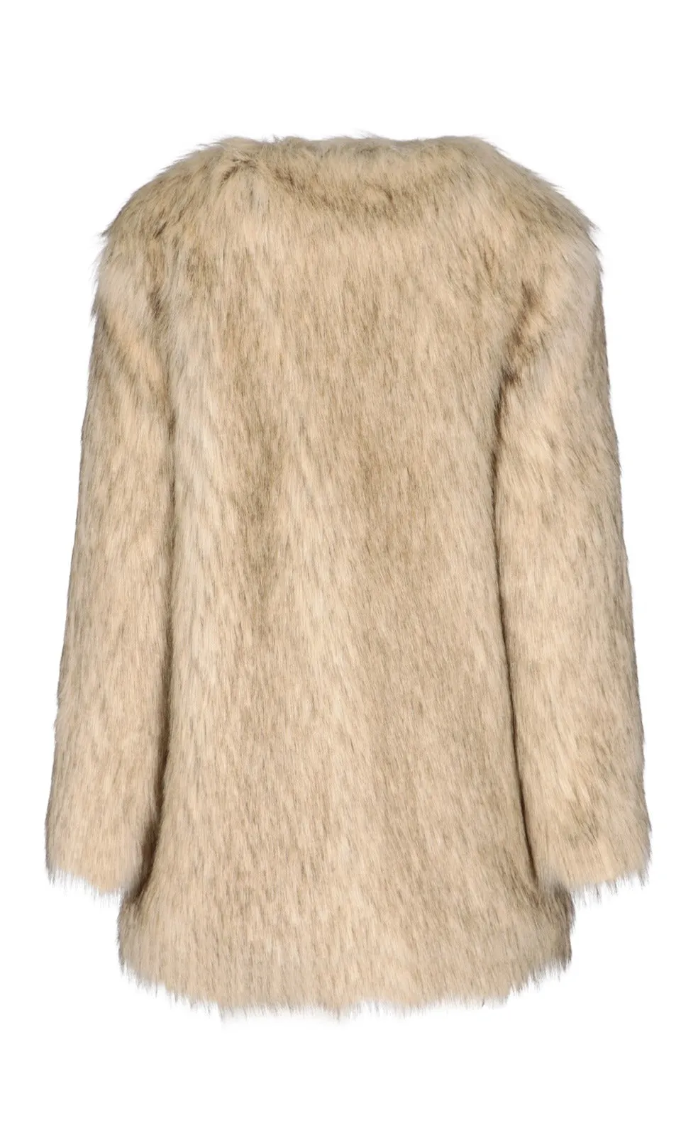 Khaite Remy Faux Fur Coat