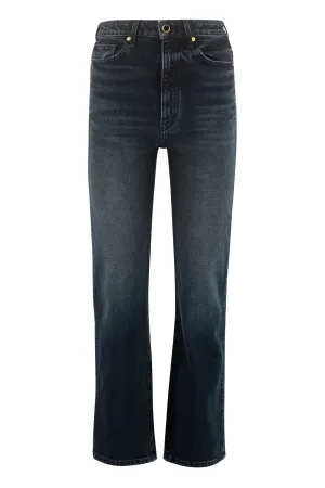 Khaite Straight Leg Jeans