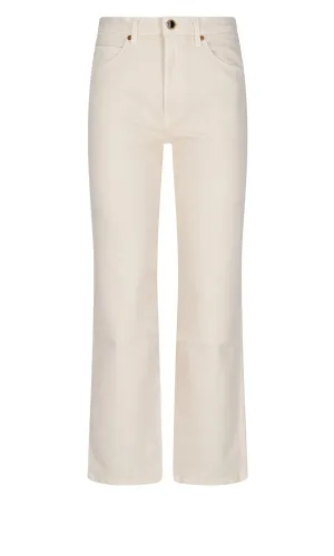 Khaite Vivian Straight Leg Jeans