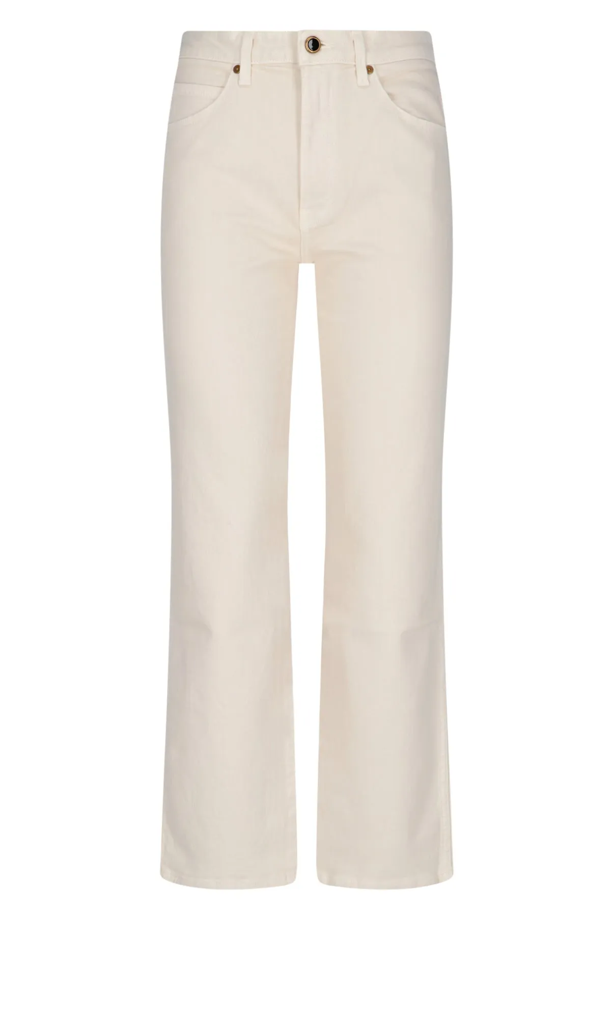 Khaite Vivian Straight Leg Jeans