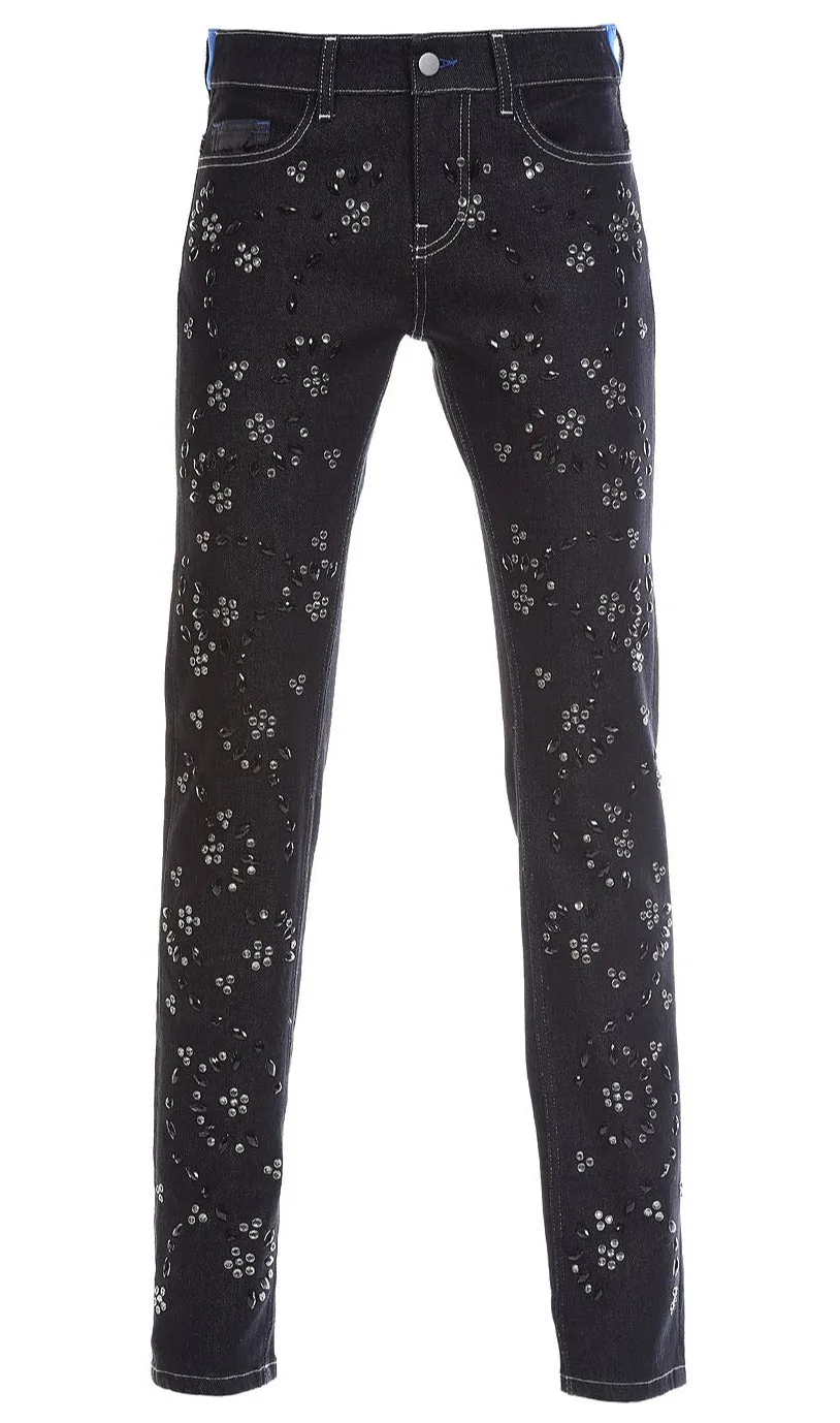 Koch Embellished Skinny Jeans