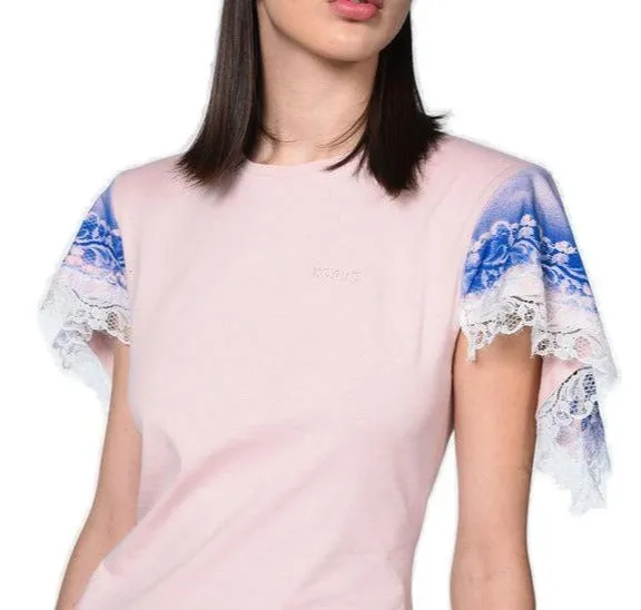 Koch Logo Embroidered Lace Dress