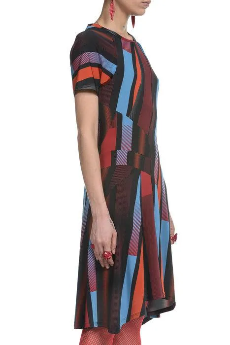 Koch Patchwork Lace-Detailed Dress