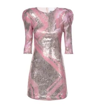 Koch Sequinned Crewneck Dress