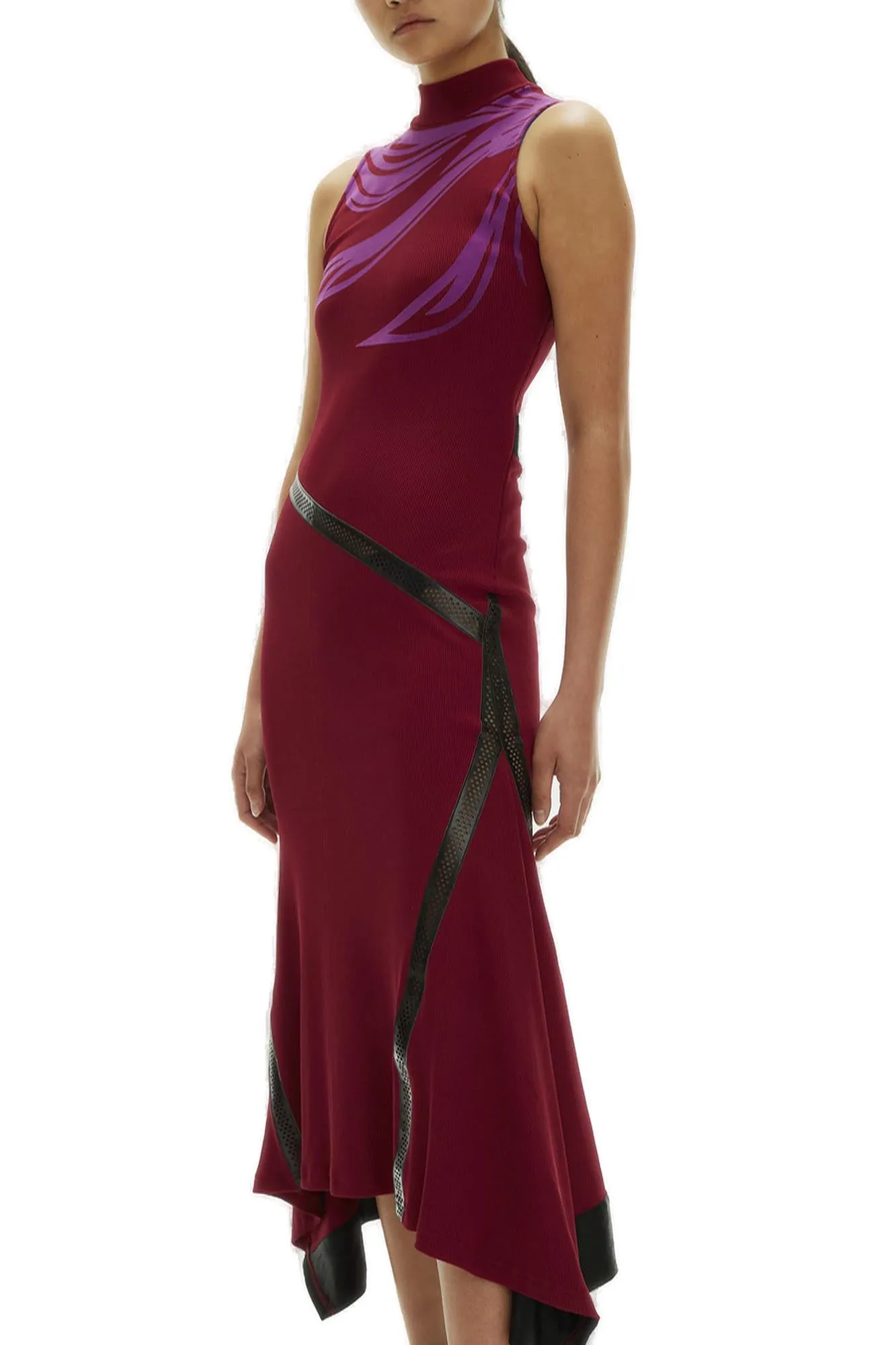 Koch Turtleneck Sleeveless Dress
