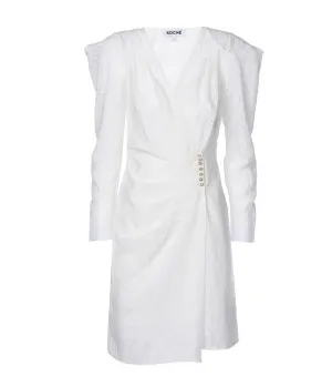 Koch Wrapped Monogram Dress