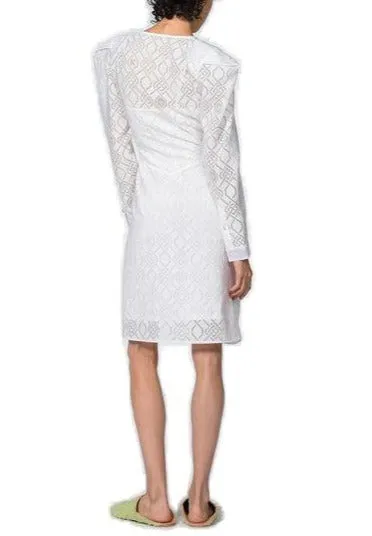 Koch Wrapped Monogram Dress