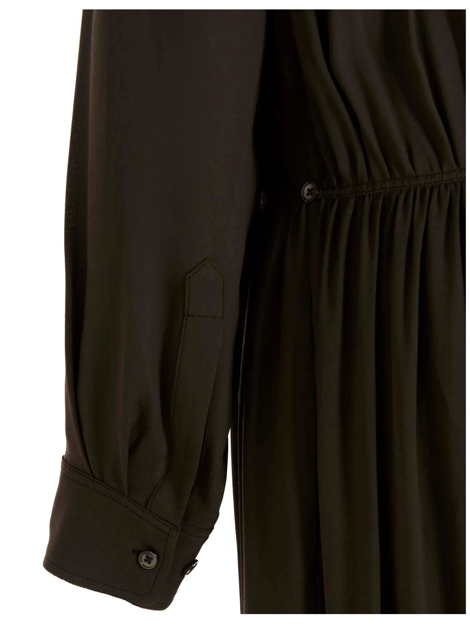 Lemaire Ruffled Buttoned Dress