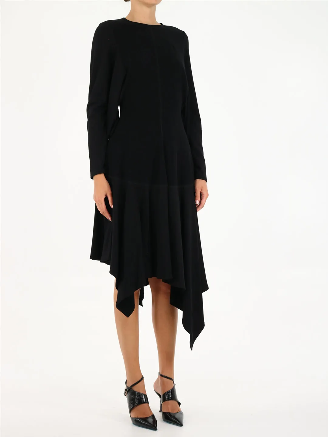 Loewe Asymmetrical Midi Dress