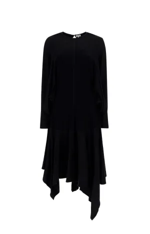 Loewe Asymmetrical Midi Dress