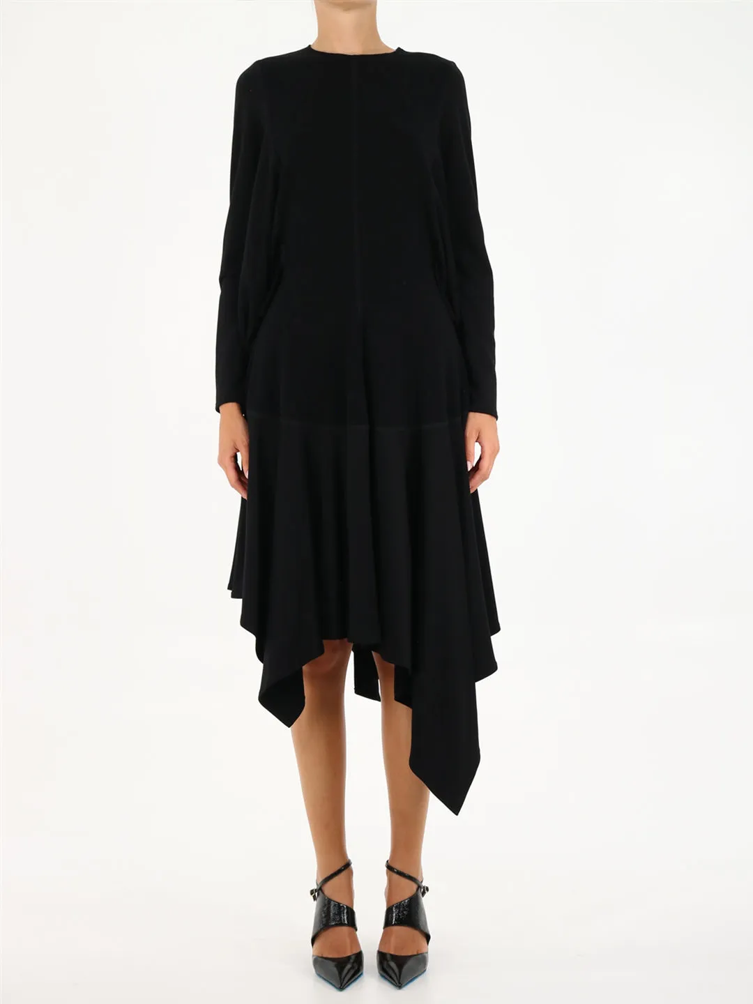 Loewe Asymmetrical Midi Dress