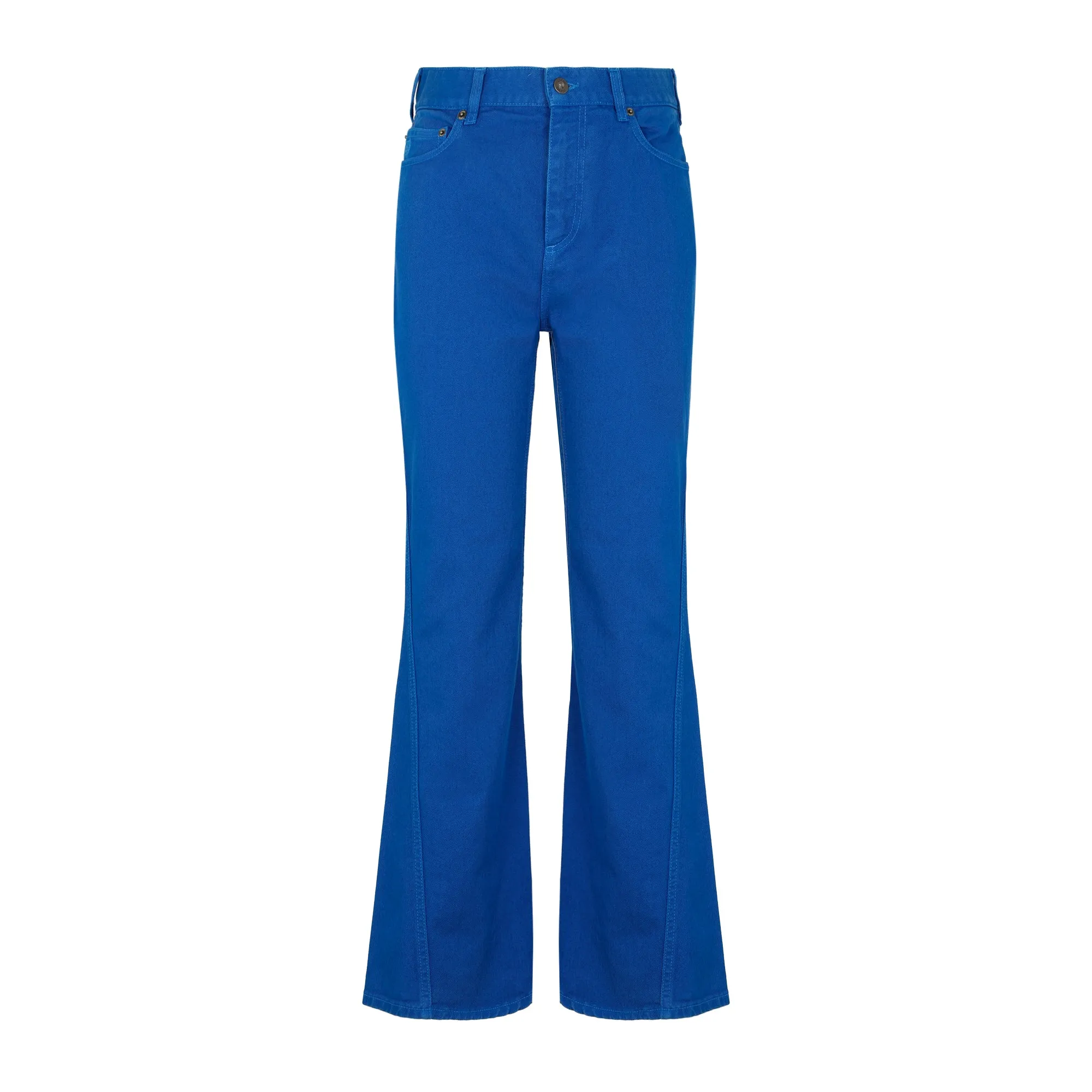 Loewe Flared Twisted Denim Jeans