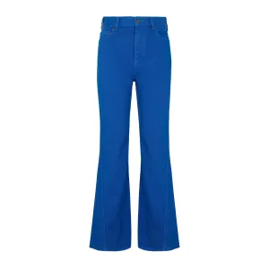 Loewe Flared Twisted Denim Jeans
