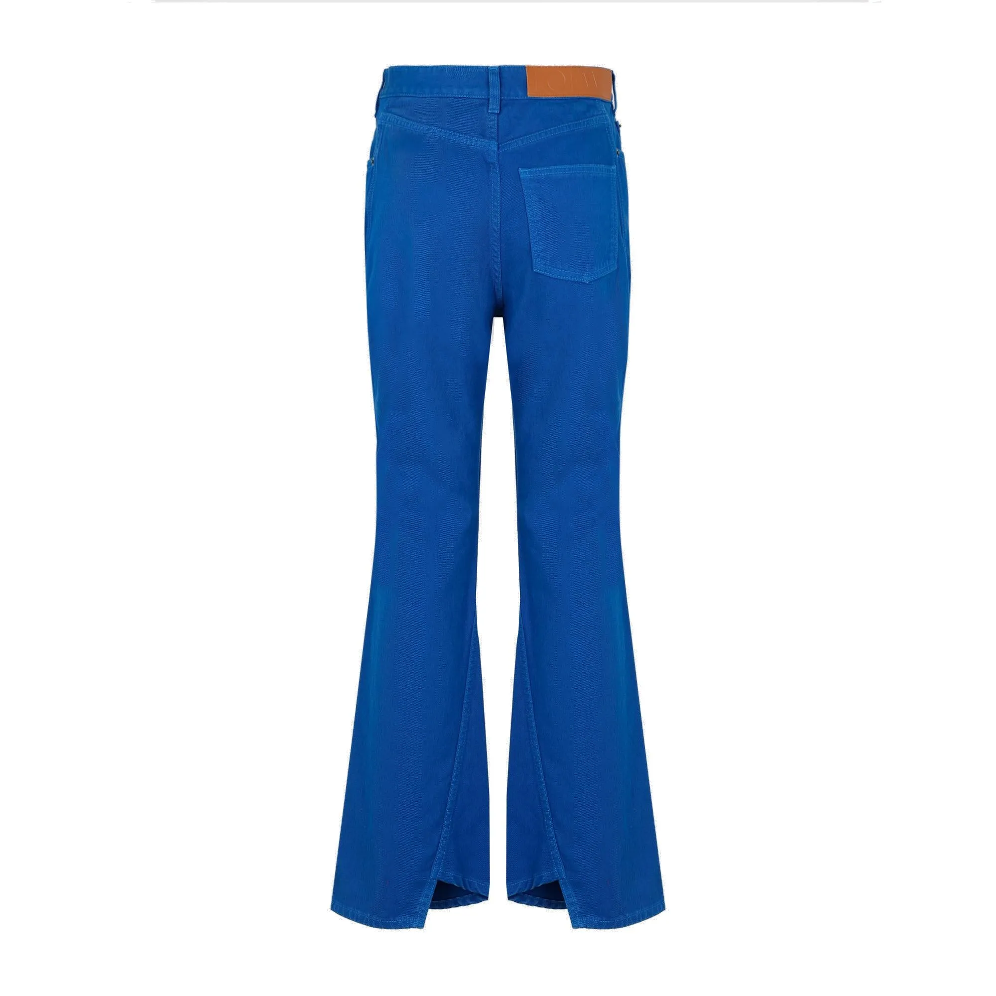 Loewe Flared Twisted Denim Jeans