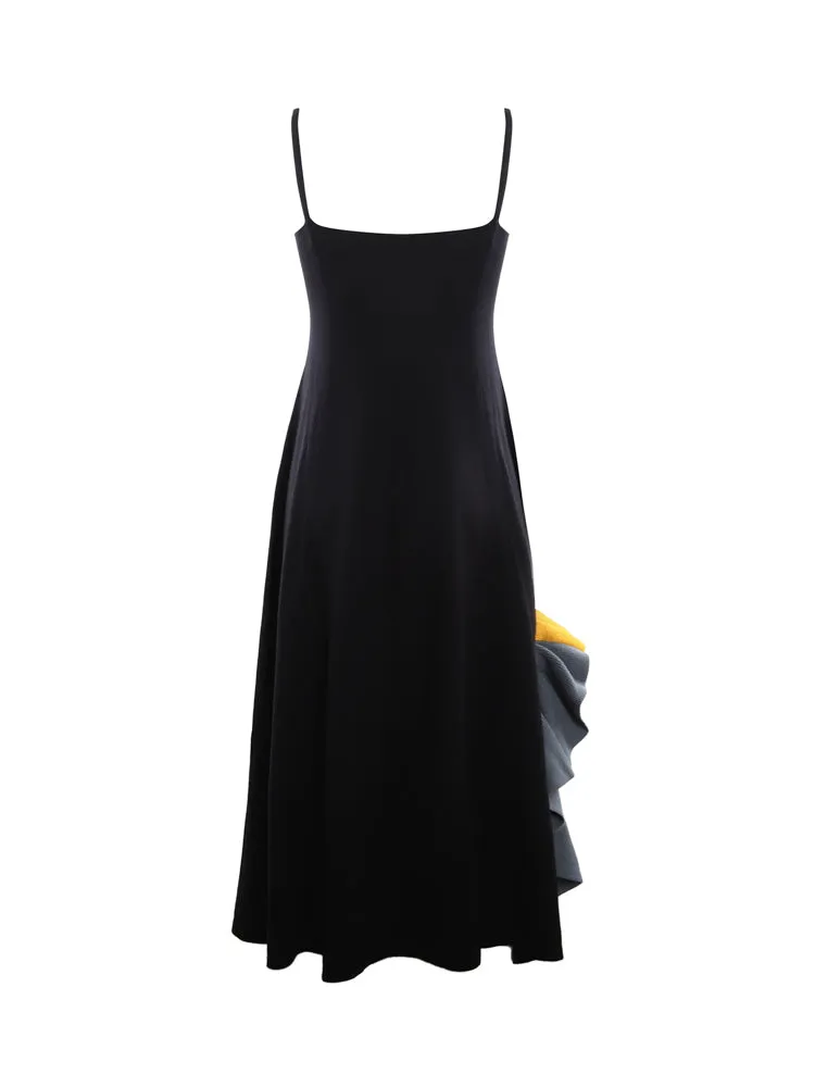 Loewe Ruffle Knit Midi Dress