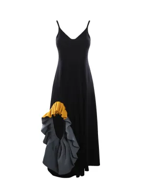 Loewe Ruffle Knit Midi Dress