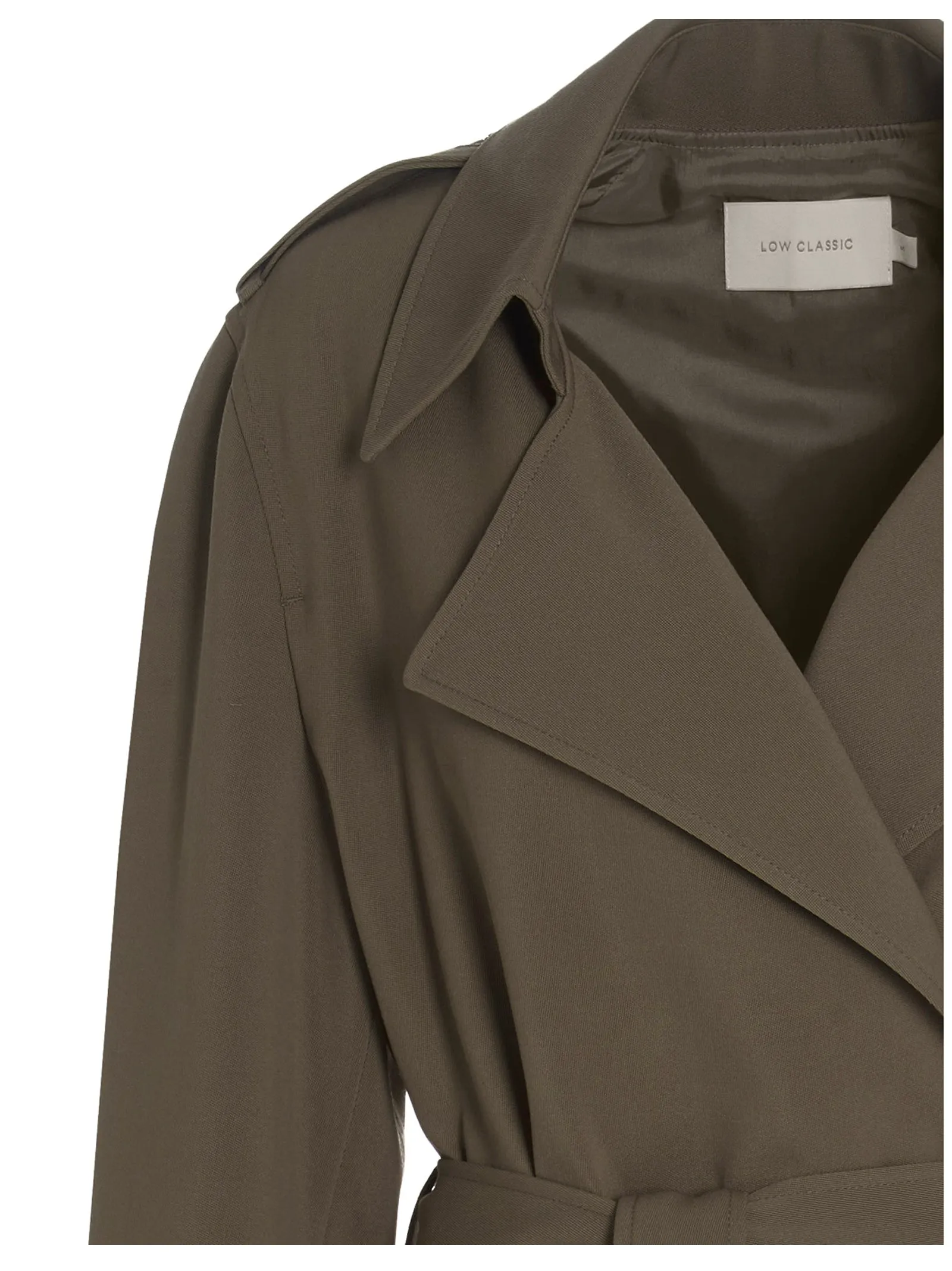 Low Classic Belted Trench Coat
