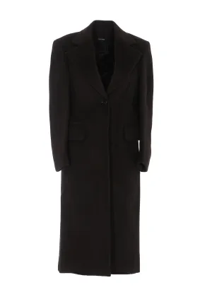 Low Classic Single-Breasted Tailored Coat
