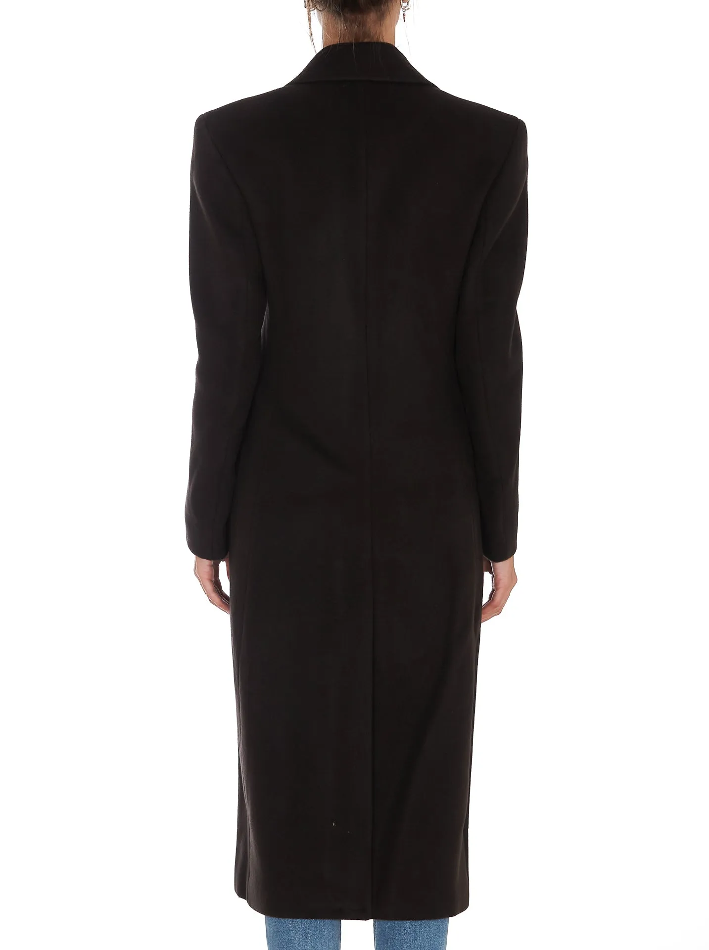 Low Classic Single-Breasted Tailored Coat