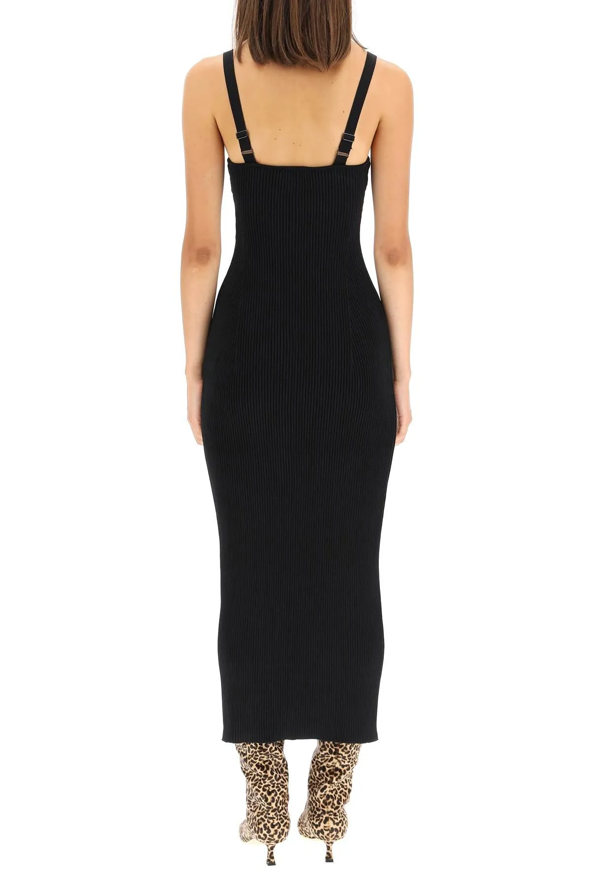 Magda Butrym Strapped Knit Dress