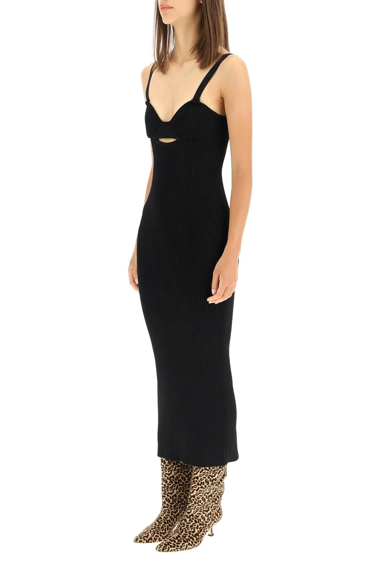 Magda Butrym Strapped Knit Dress