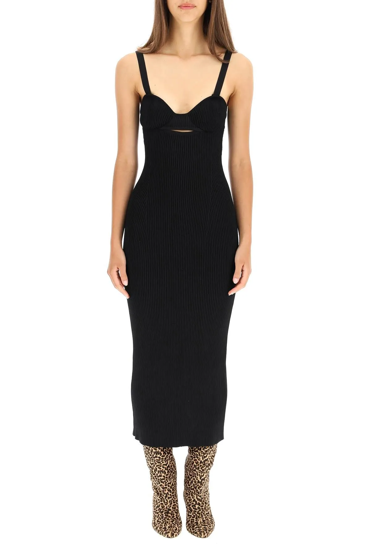 Magda Butrym Strapped Knit Dress