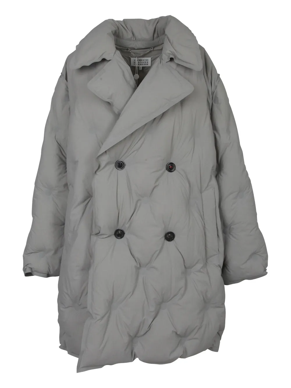 Maison Margiela Quilted Double Breasted Coat