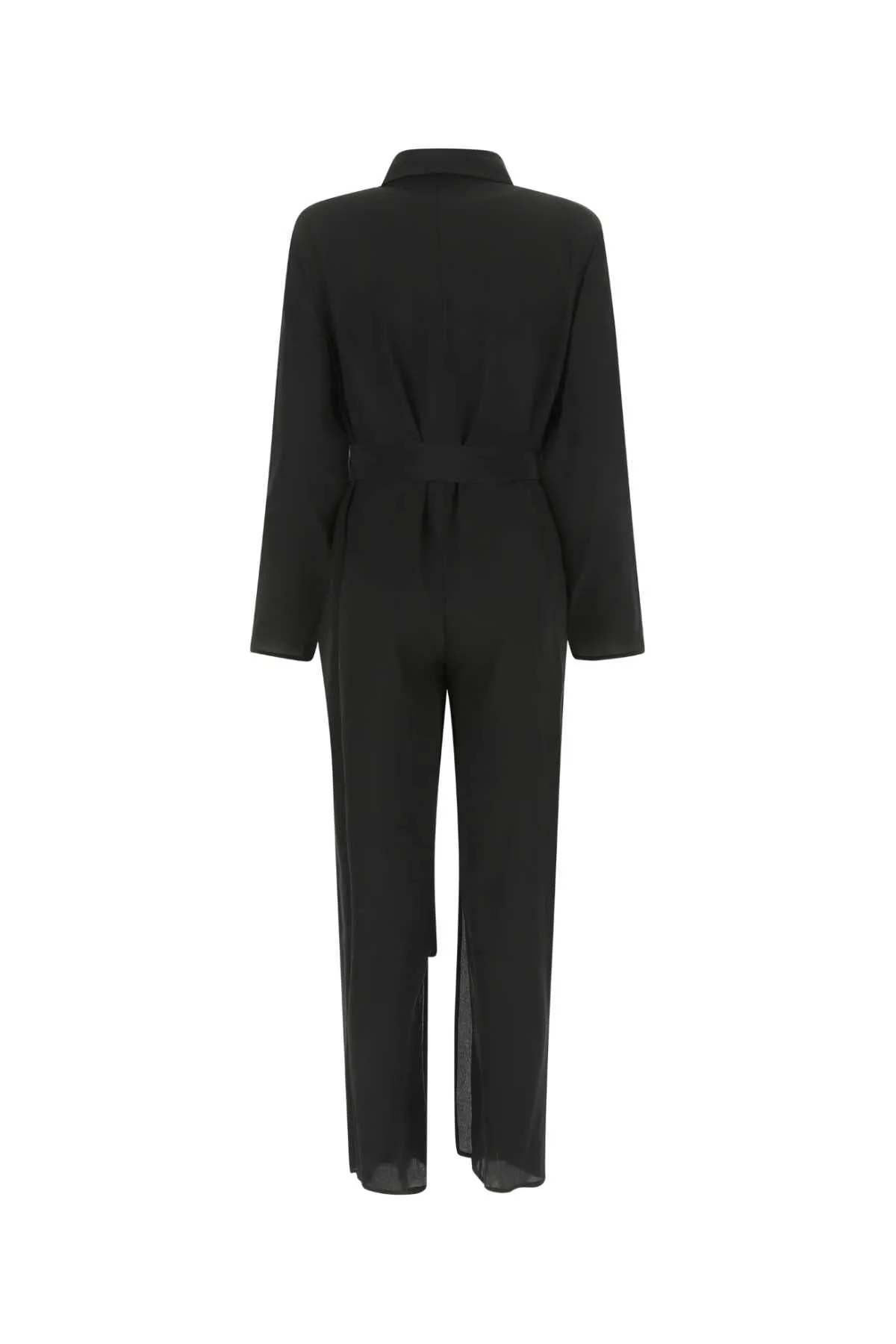 Marc Jacobs Long-Sleeved Gathered Detail Jumpsuit