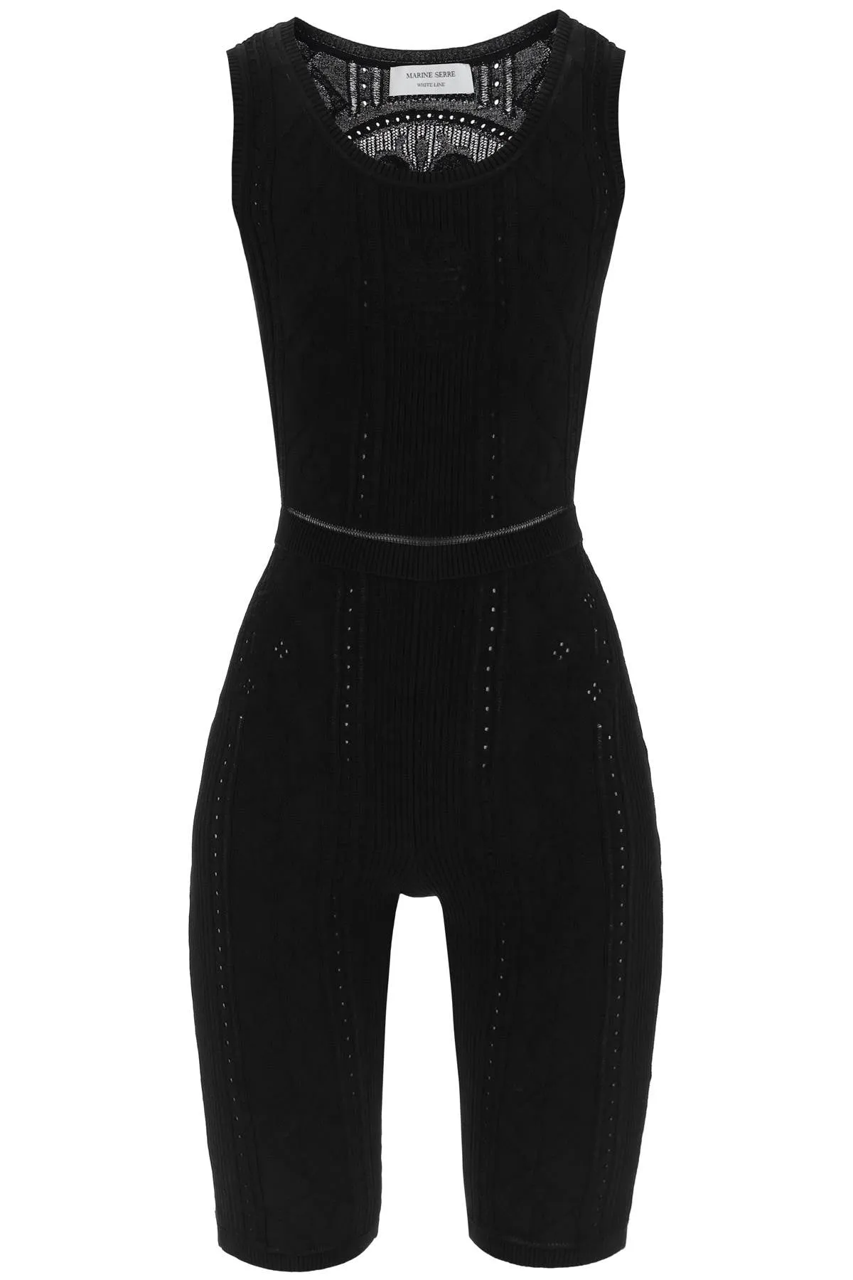 Marine Serre Lunar Sleeveless Jumpsuit