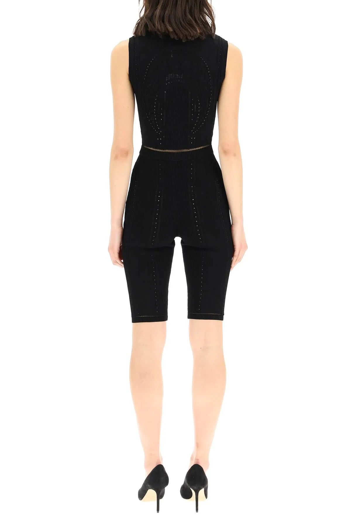 Marine Serre Lunar Sleeveless Jumpsuit