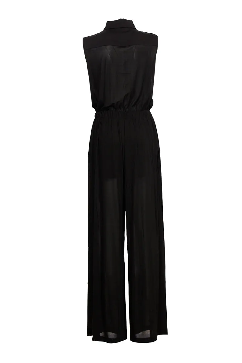 Max Mara Drawstring Waist Jumpsuit