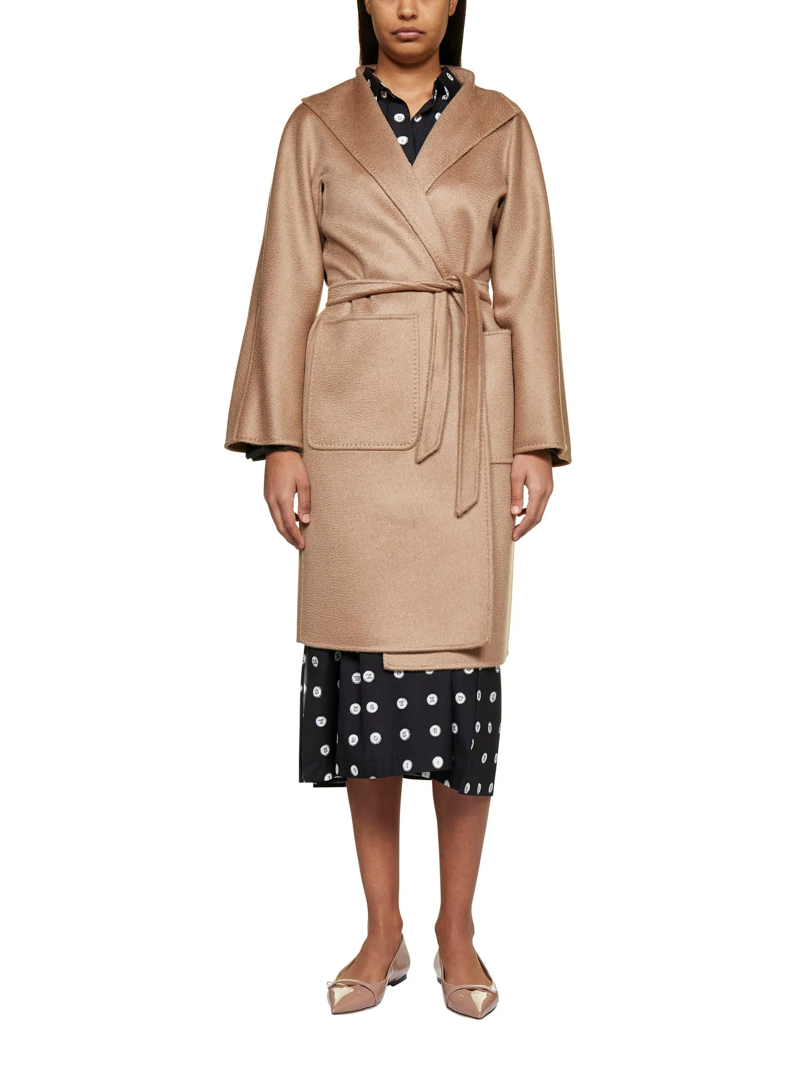 Max Mara Lilia Belted Wrap Coat