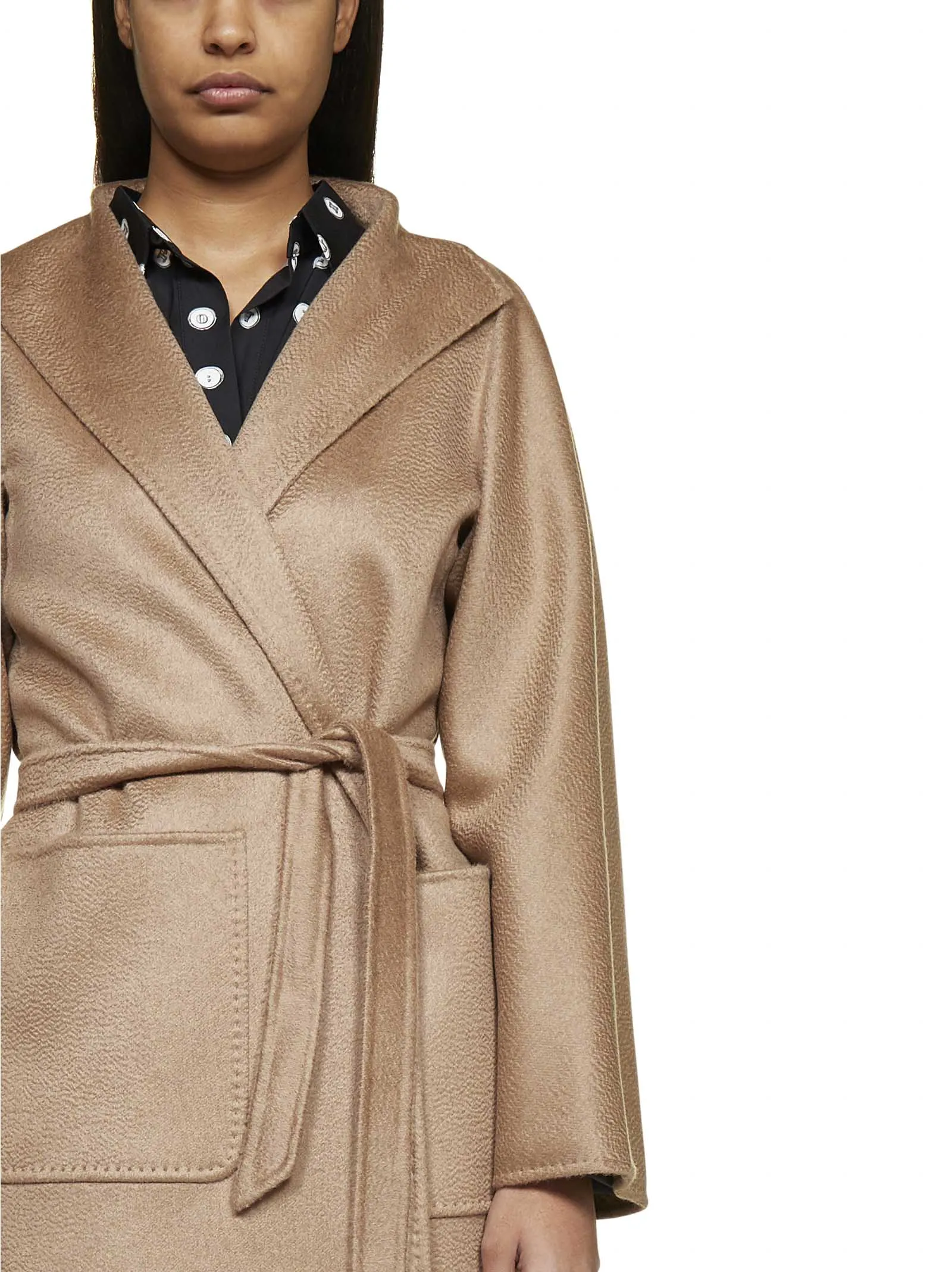 Max Mara Lilia Belted Wrap Coat
