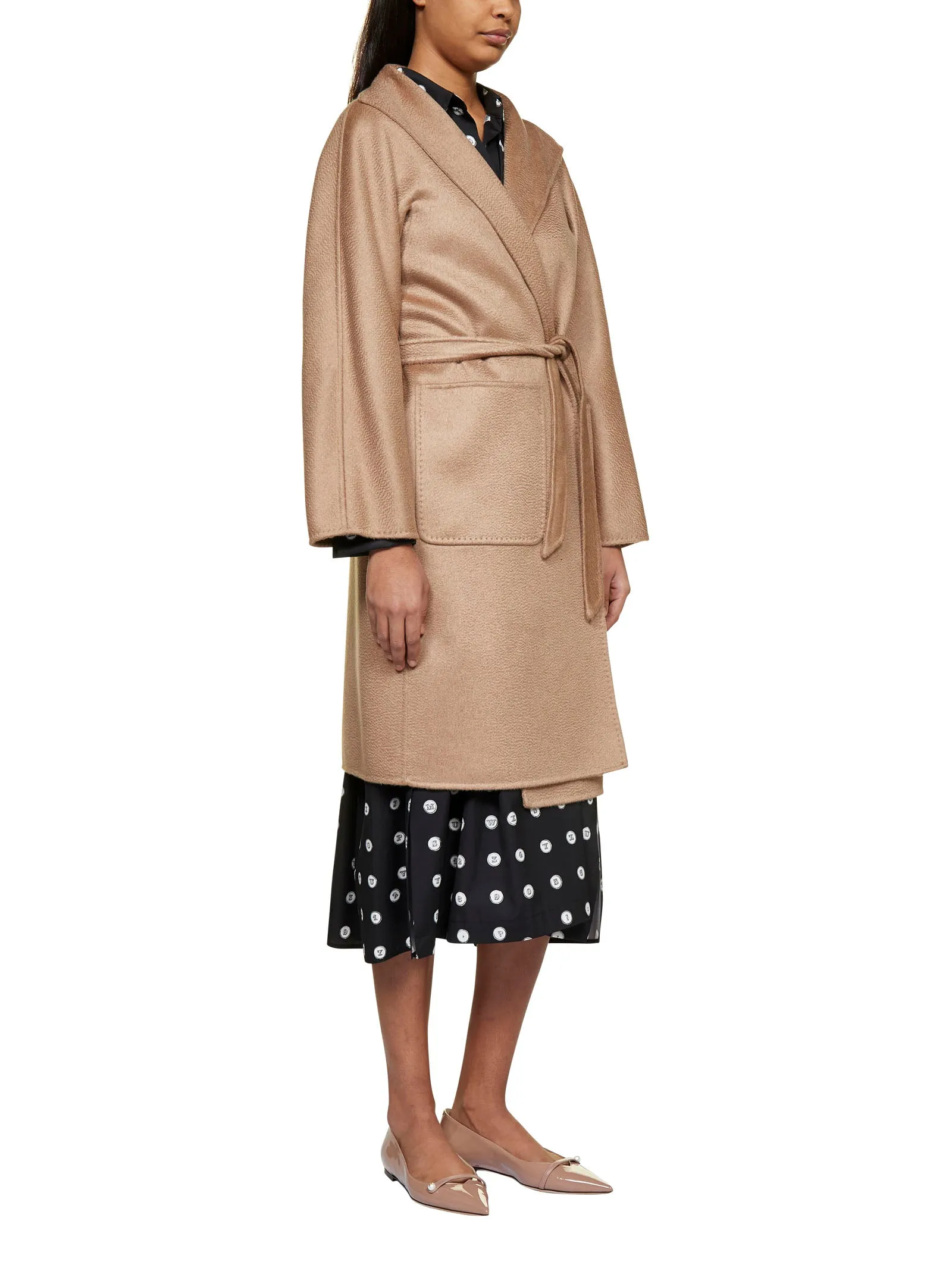 Max Mara Lilia Belted Wrap Coat