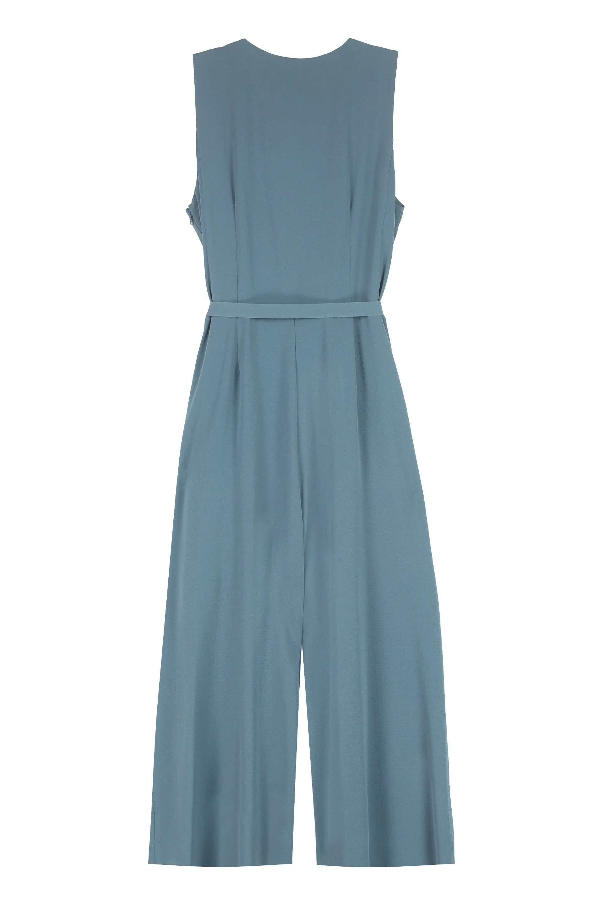 Michael Michael Kors Belted Wide-Leg Jumpsuit
