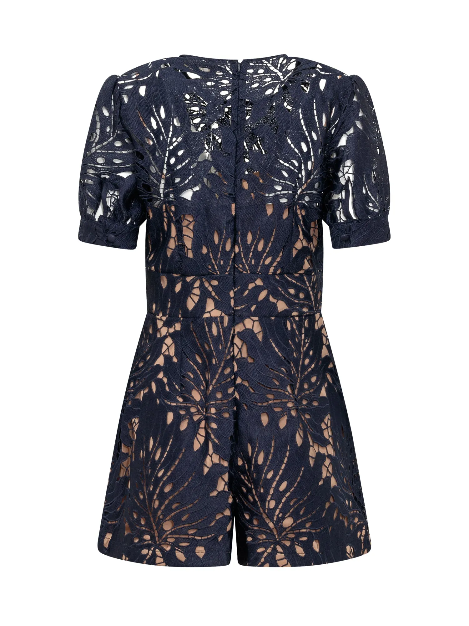 Michael Michael Kors Cut-Out Detail Laced Jumpsuit