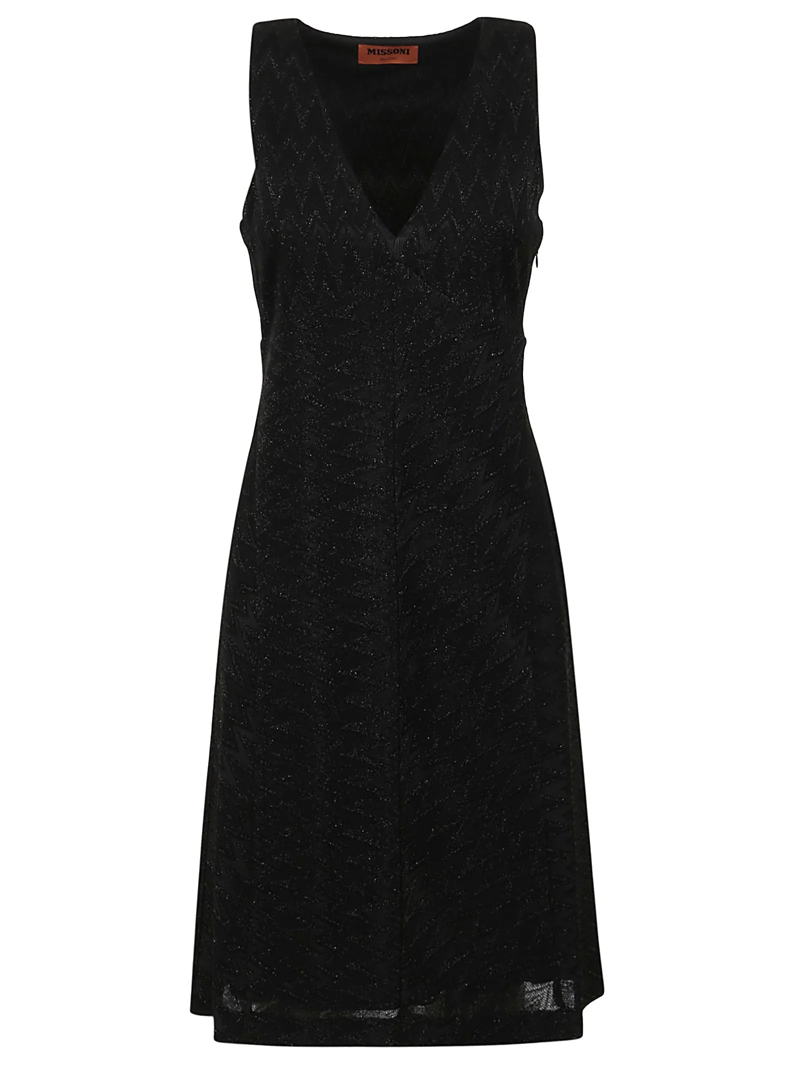 Missoni Metallic V-Neck Dress