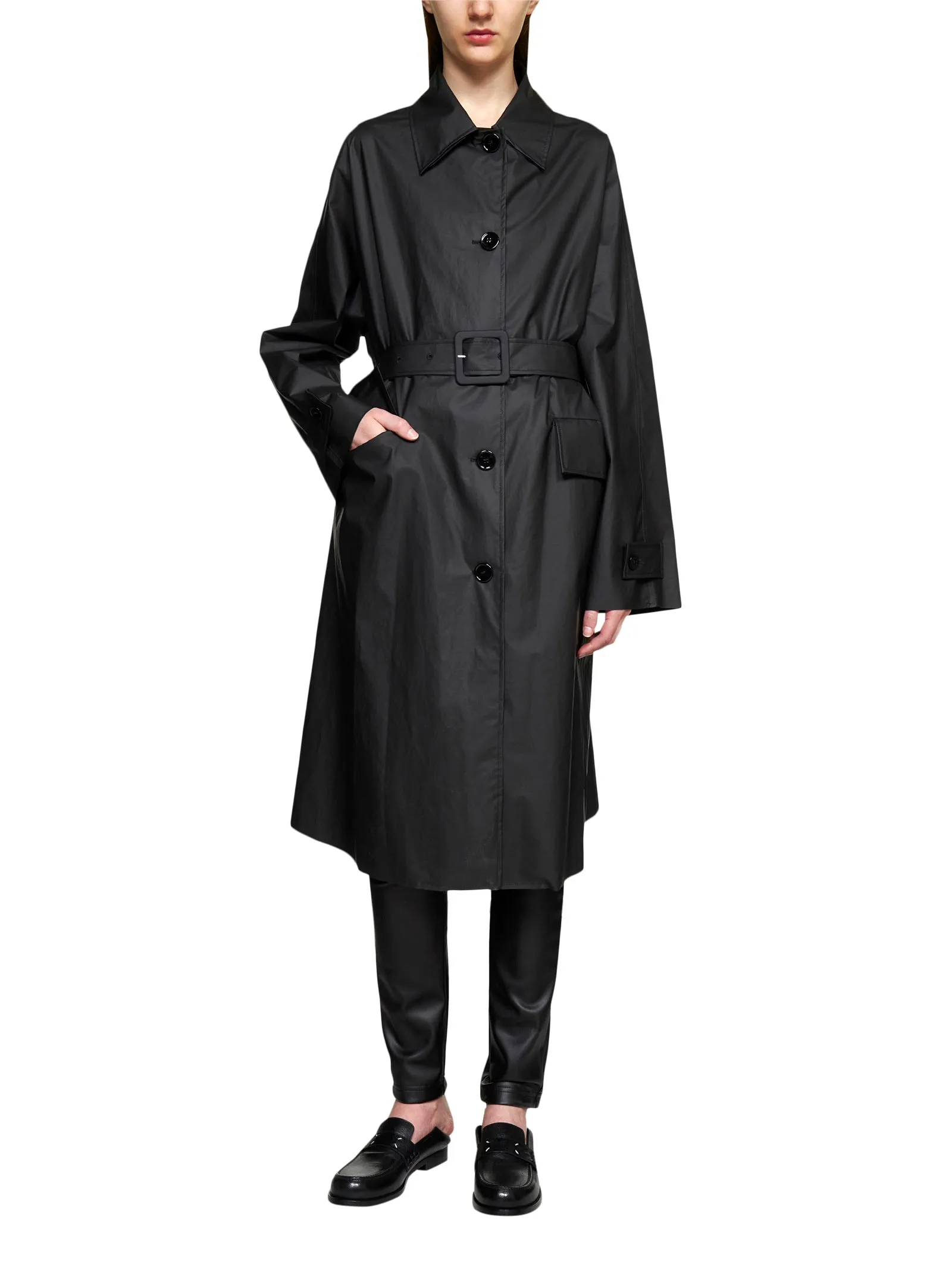 MM6 Maison Margiela Belted Trench Coat