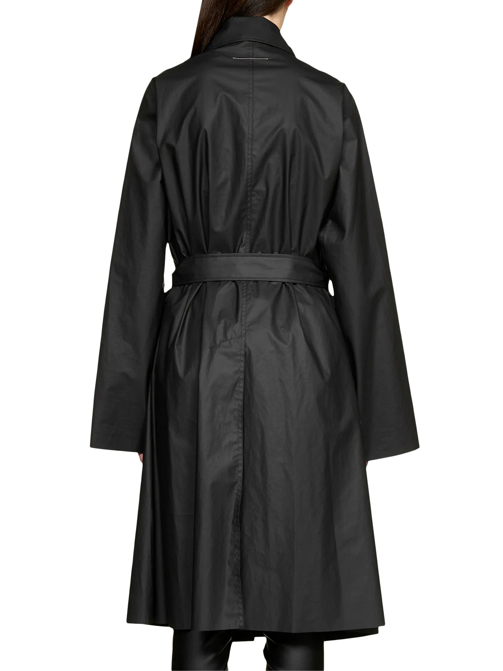 MM6 Maison Margiela Belted Trench Coat