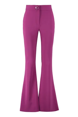 Moschino Macro Buttoned Flared Jeans
