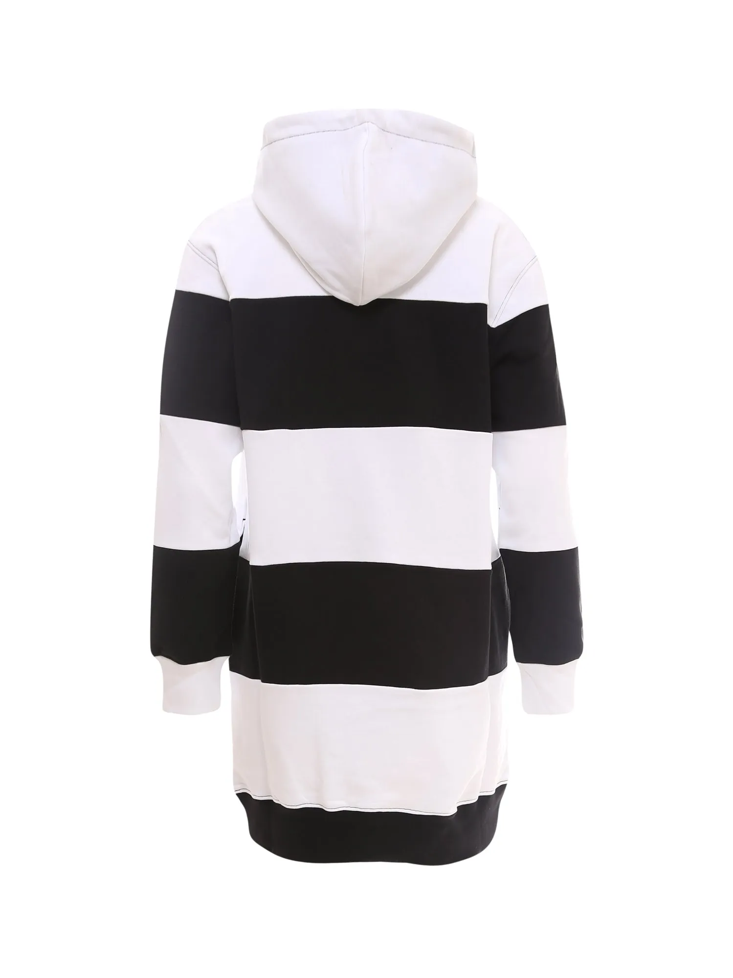 Moschino Striped Hooded Dress