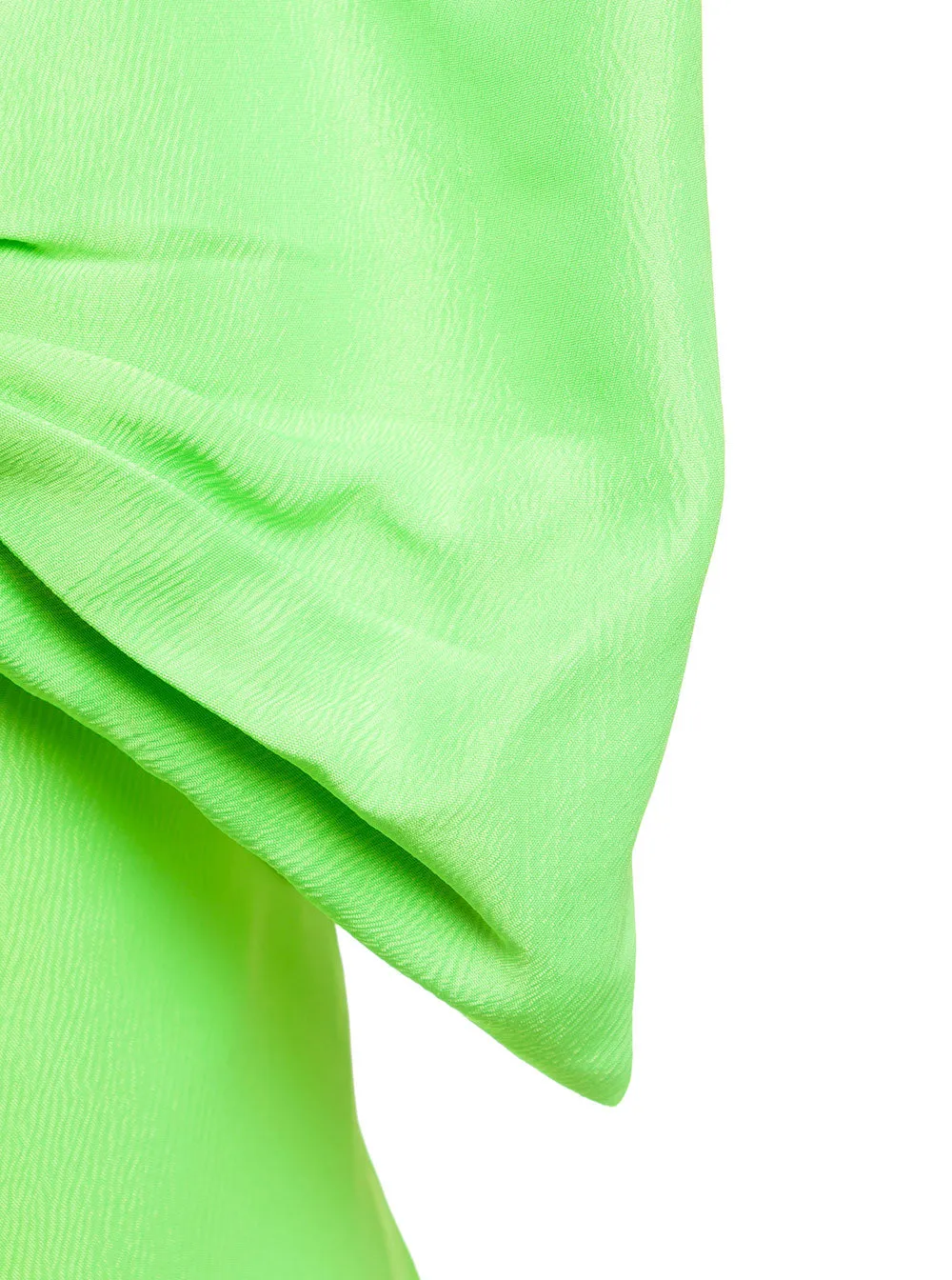 MSGM Bow Detailed Midi Dress