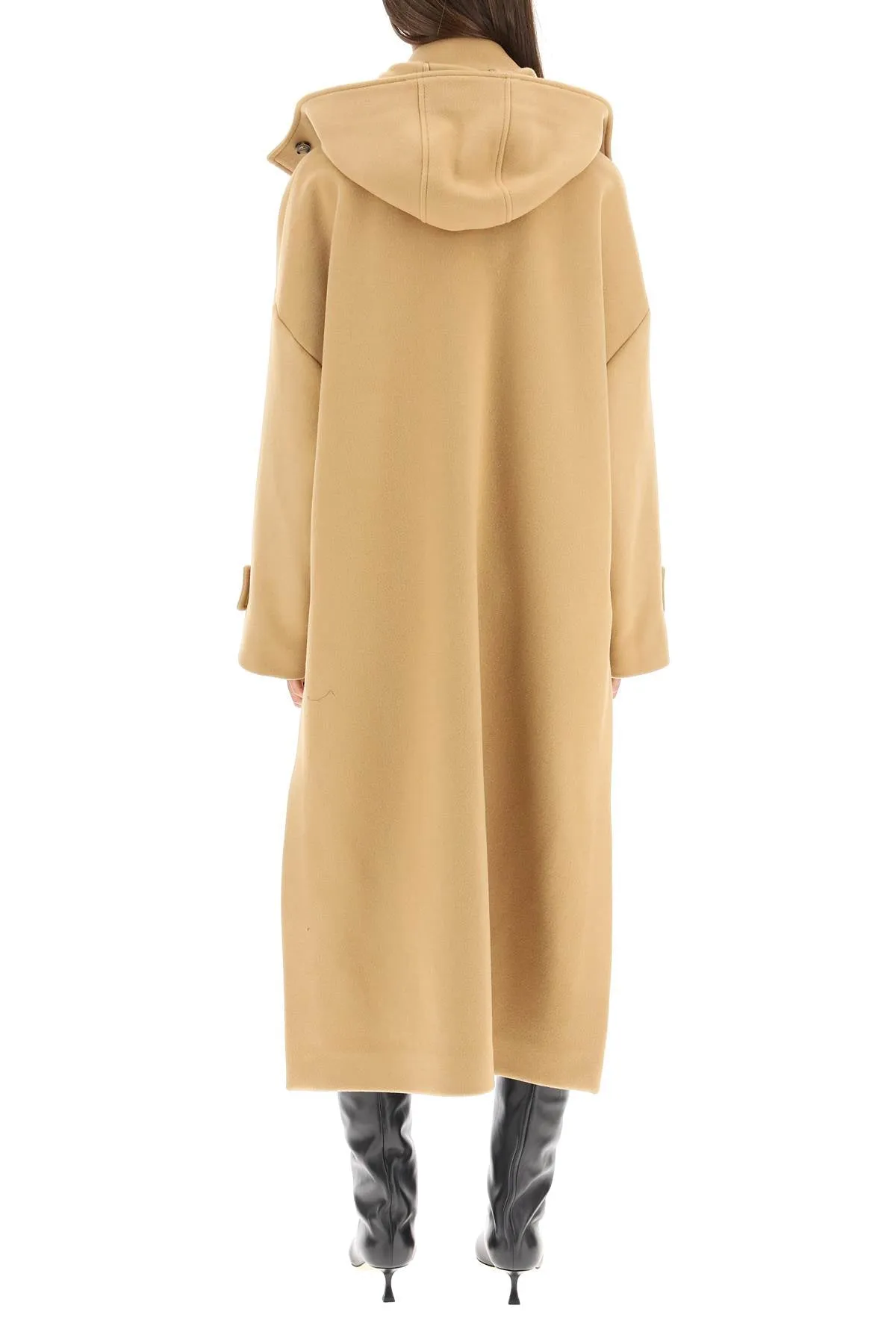 MSGM Buttoned Hooded Coat