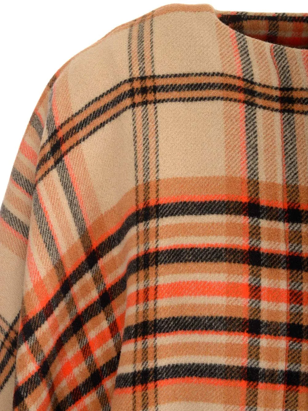 MSGM Check Patterned Coat