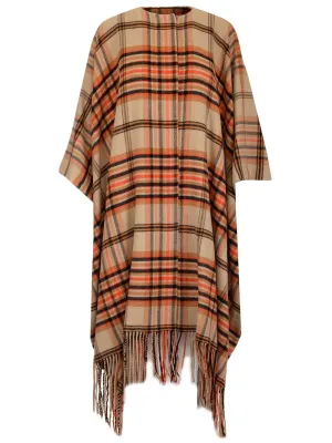 MSGM Check Patterned Coat