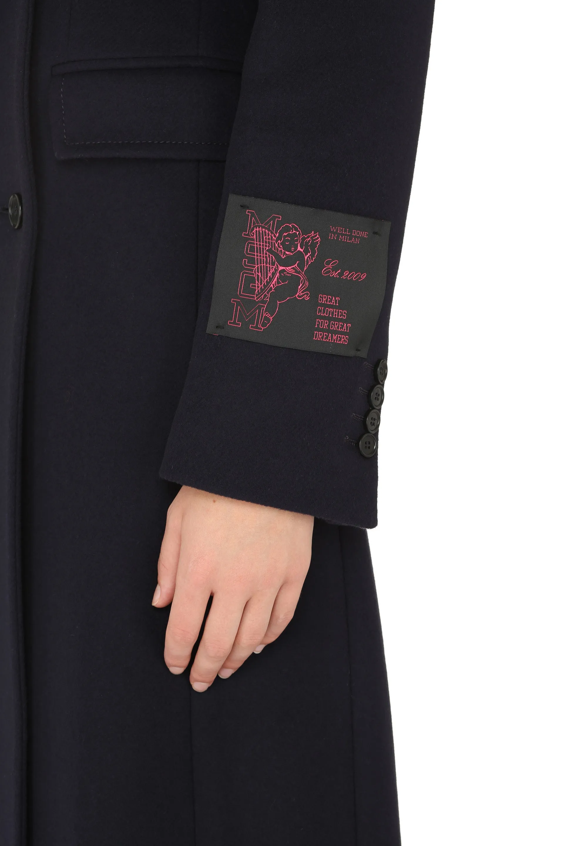 MSGM Double-Breasted Frock Coat